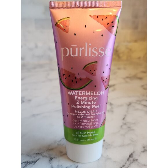 Purlisse Watermelon Energizing 2 Minute Polishing Peel 2.5 Fl. Oz S - Picture 1 of 2
